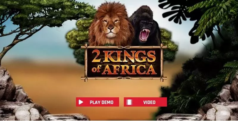 2 Kings of Africa Red Rake Gaming Slot Game released in April 2022 - Free Spins