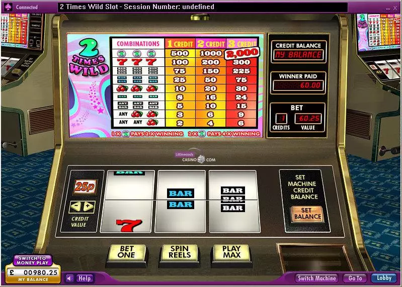 2 Times Wild 888 Slot Game released in   - 