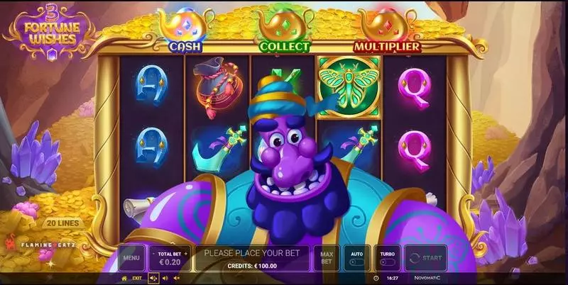 3 Fortune Wishes NetEnt Slot Game released in April 2025 - Collect Feature