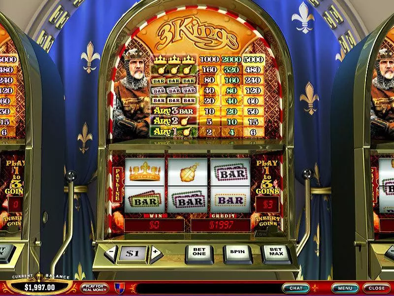 3 Kings PlayTech Slot Game released in   - 