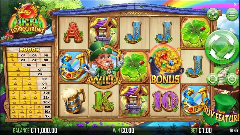 3 Lucky Leprechauns 4ThePlayer Slot Game released in March 2023 - Choose Your Wild