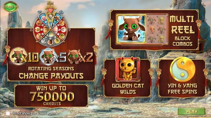 4 Seasons BetSoft Slot Game released in February 2016 - Free Spins