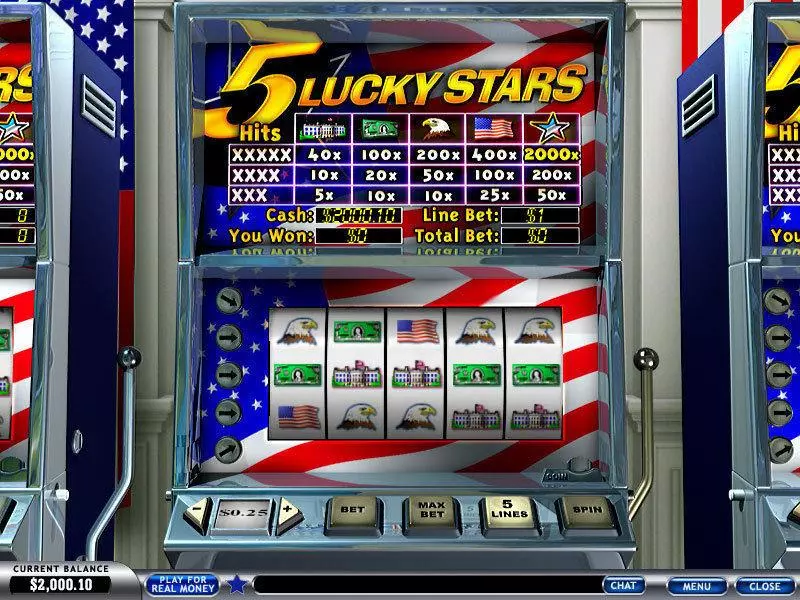 5 Lucky Stars PlayTech Slot Game released in   - 