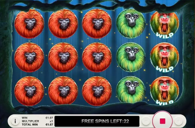 7 Monkeys Topgame Slot Game released in July 2015 - Free Spins