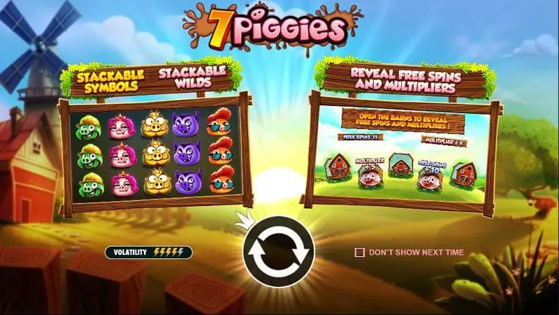 7 Piggies Pragmatic Play Slot Game released in October 2017 - Pick a Box