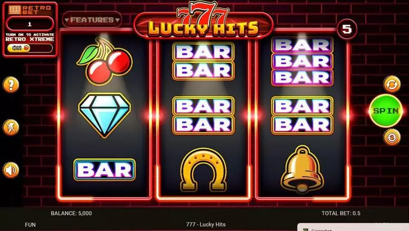 777 Lucky Hits Spinomenal Slot Game released in January 2024 - 