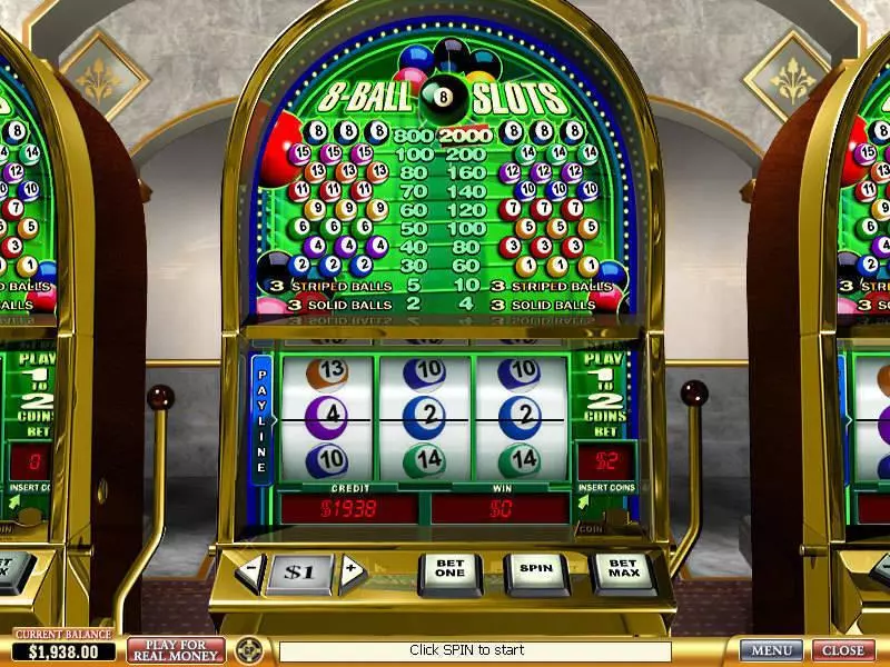 8 Ball PlayTech Slot Game released in   - 