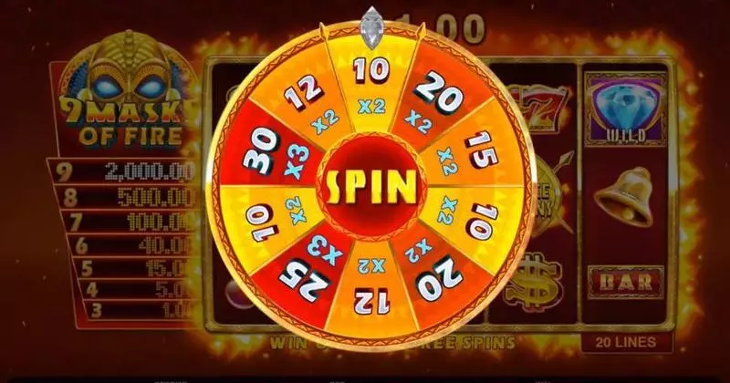 9 Masks of Fire Microgaming Slot Game released in October 2019 - Free Spins