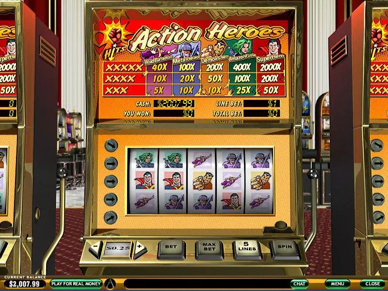 Action Heroes PlayTech Slot Game released in   - 