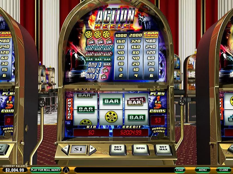 Action Reels PlayTech Slot Game released in   - 