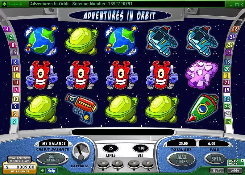 Adventures in Orbit 888 Slot Game released in   - Free Spins