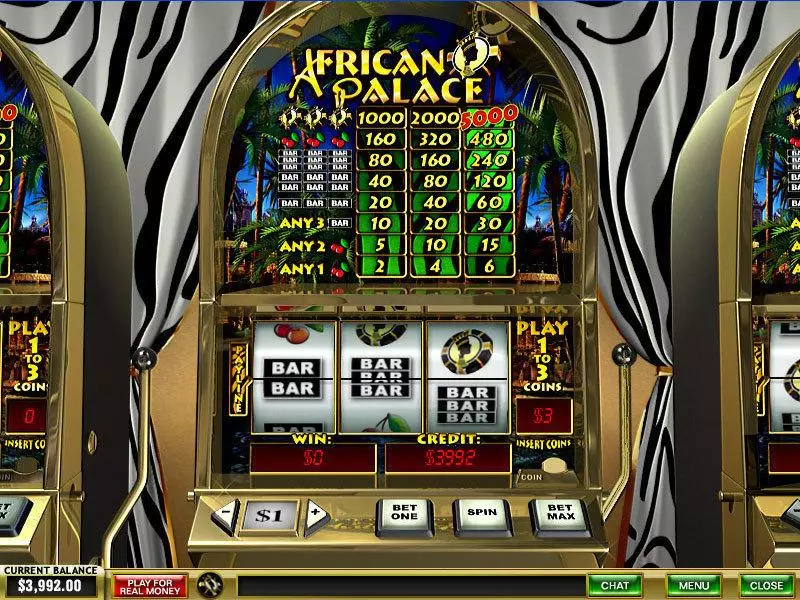 African Palace PlayTech Slot Game released in   - 