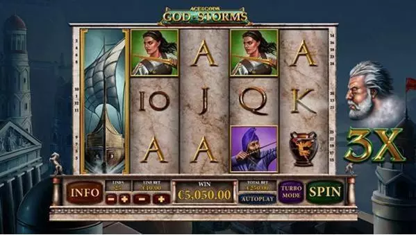 Age of the Gods - God of Storms PlayTech Slot Game released in June 2017 - Re-Spin