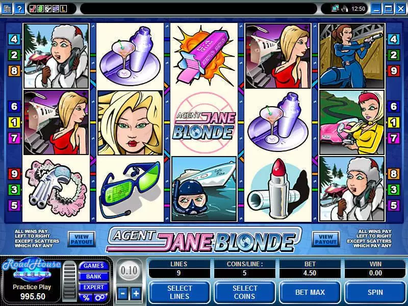 Agent Jane Blonde Microgaming Slot Game released in   - Free Spins