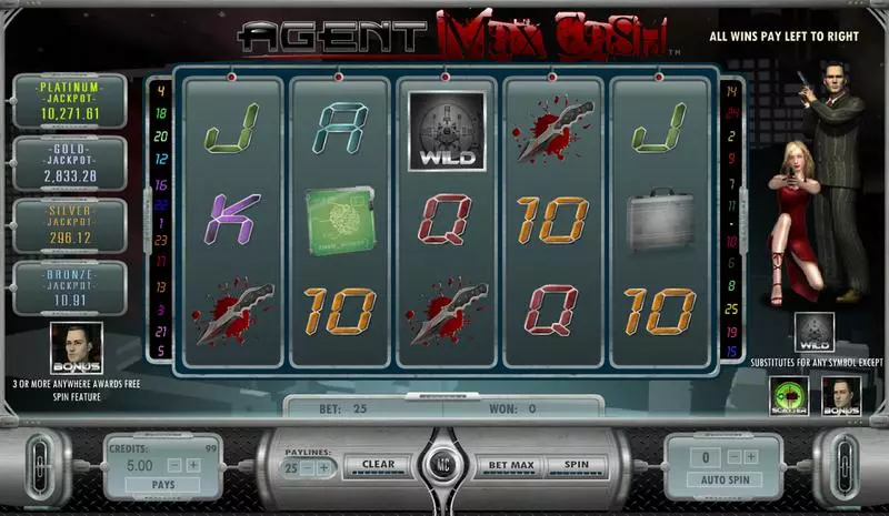 Agent Max Cash  Amaya Slot Game released in   - Multi Level