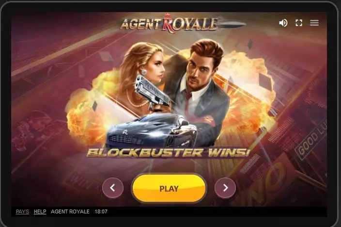 Agent Royale Red Tiger Gaming Slot Game released in January 2001 - Free Spins