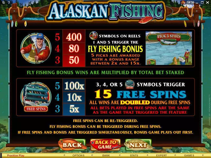Alaskan Fishing Microgaming Slot Game released in   - Free Spins