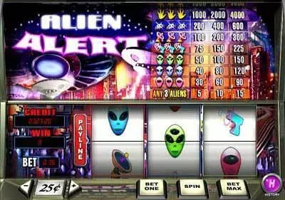 Alien Alert PlayTech Slot Game released in   - 