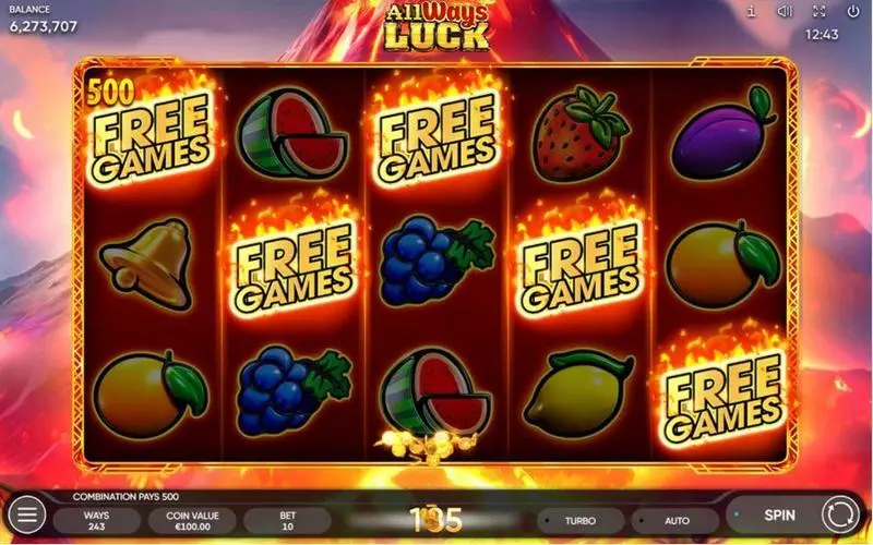 All Ways Luck Endorphina Slot Game released in March 2024 - Free Spins