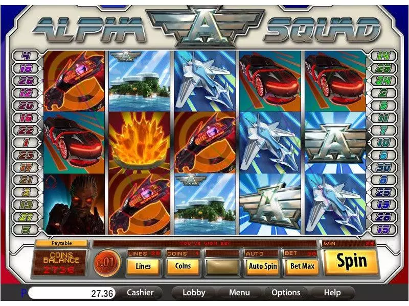 Alpha Squad Saucify Slot Game released in   - Free Spins