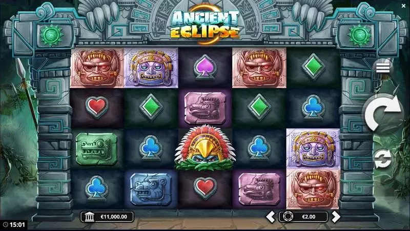 Ancient Eclipse  Bang Bang Games Slot Game released in April 2021 - Sticky Free Spins