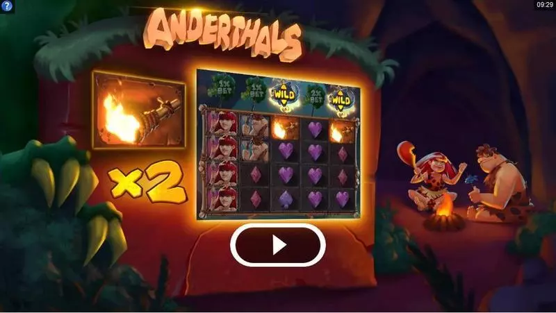 Anderthals Microgaming Slot Game released in April 2020 - Free Spins