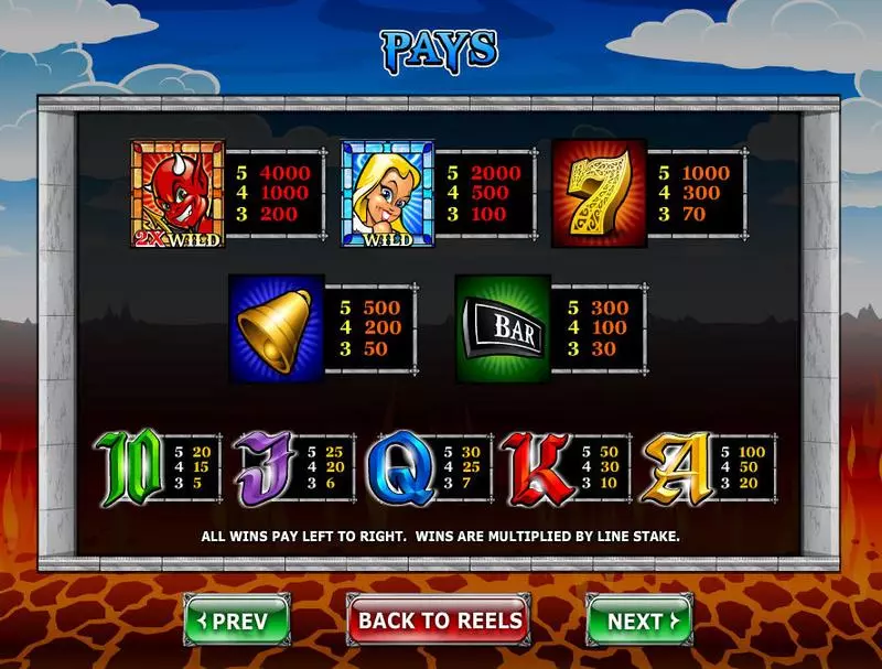 Angel or Devil Ash Gaming Slot Game released in   - Free Spins