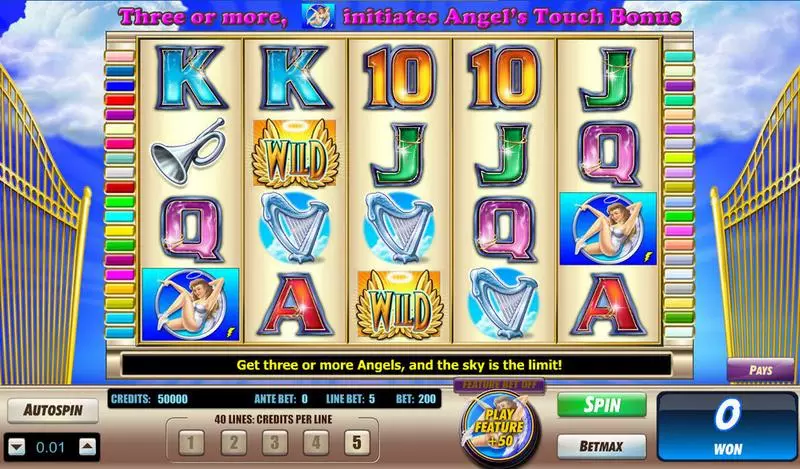 Angel's Touch Amaya Slot Game released in   - Multi Level