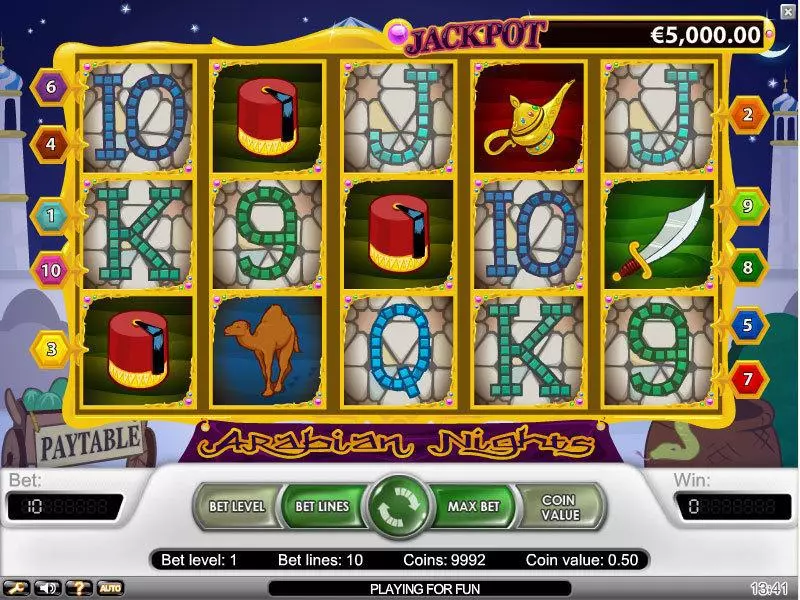 Arabian Nights NetEnt Slot Game released in   - Free Spins