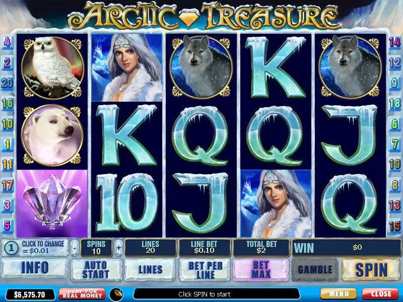 Arctic Treasure PlayTech Slot Game released in   - Free Spins
