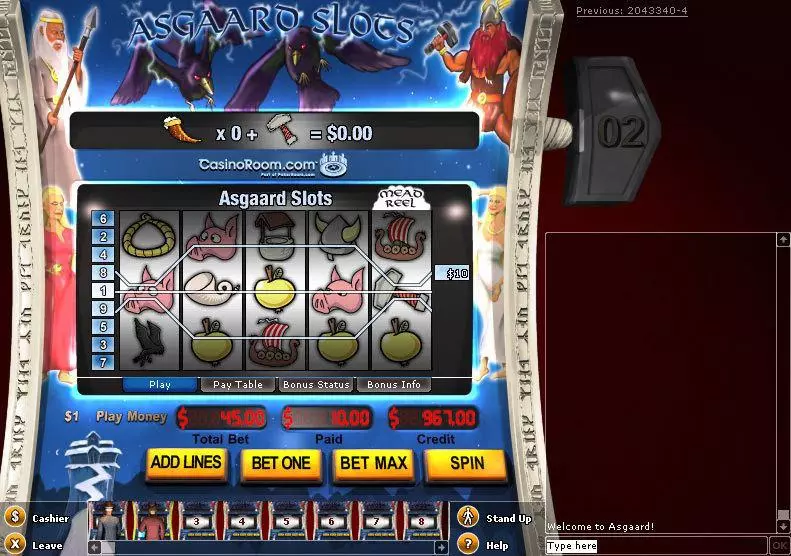 Asgaard IN DOUBT Slot Game released in   - Free Spins