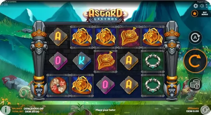 Asgard Legends Mancala Gaming Slot Game released in July 2024 - Free Spins