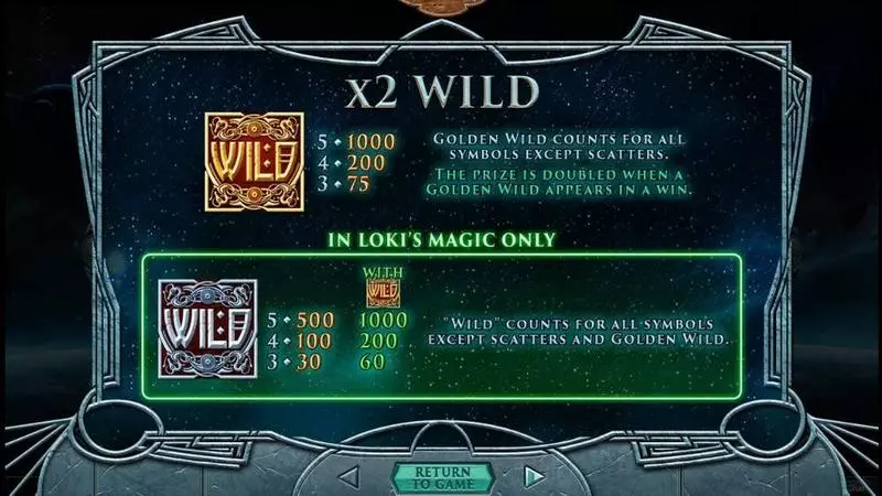 Asgard RTG Slot Game released in December 2017 - Wild Reels