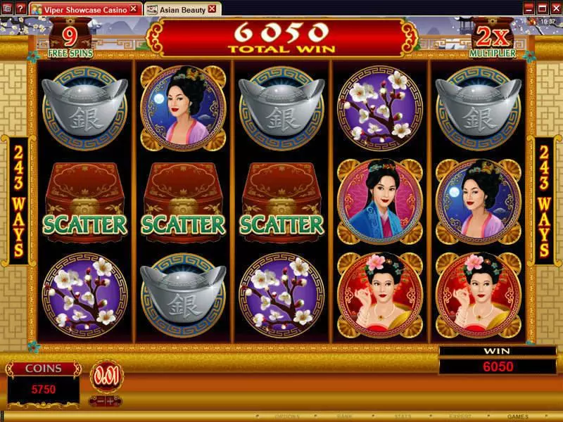Asian Beauty Microgaming Slot Game released in   - Free Spins