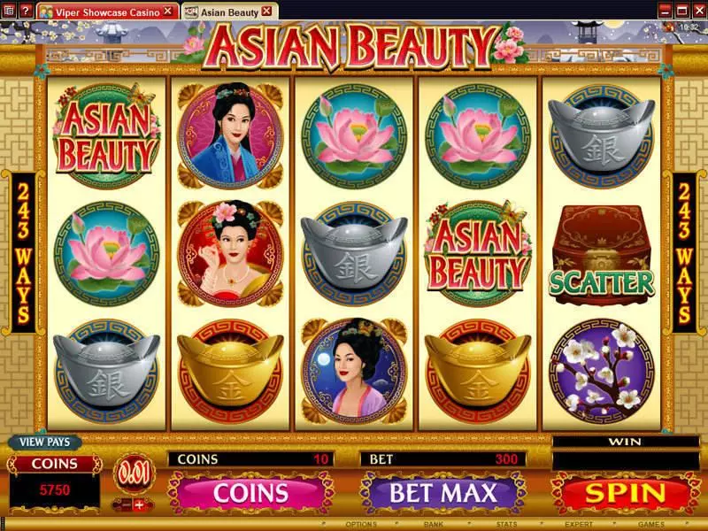 Asian Beauty Microgaming Slot Game released in   - Free Spins