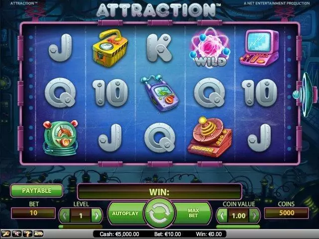 Attraction NetEnt Slot Game released in   - Re-Spin