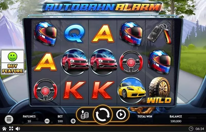 Autobahn Aalarm Apparat Gaming Slot Game released in March 2024 - Free Spins