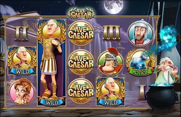 Ave Caesar Leander Games Slot Game released in November 2017 - Free Spins