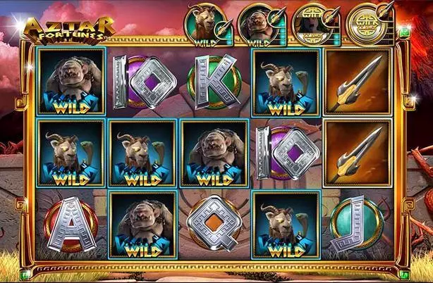 Aztar Fortunes Leander Games Slot Game released in June 2017 - Second Screen Game
