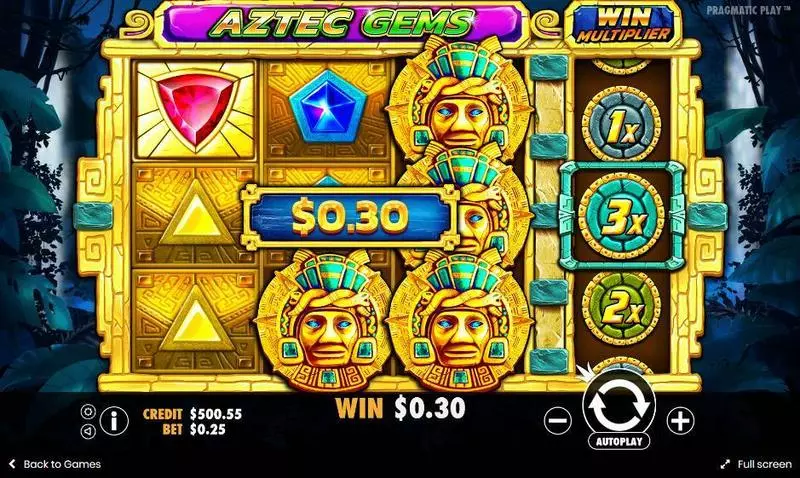Aztec Gems Pragmatic Play Slot Game released in February 2018 - 