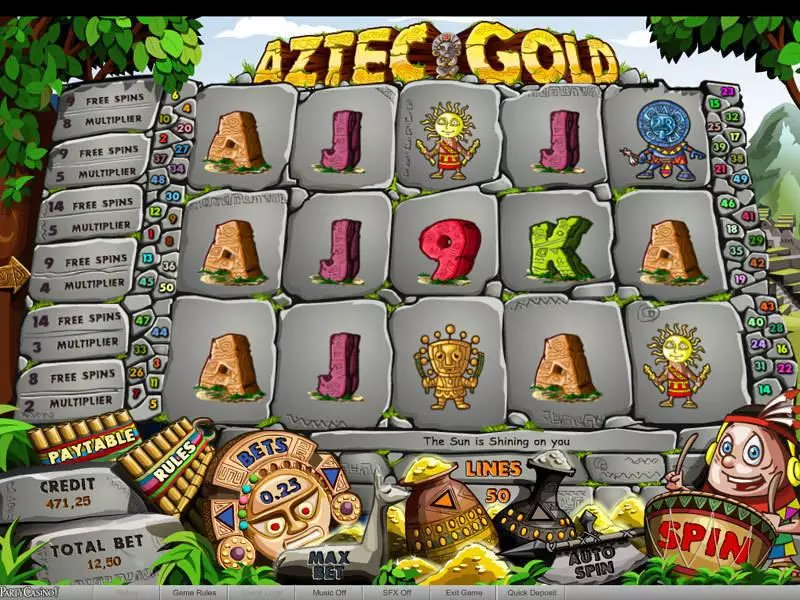 Aztec Gold bwin.party Slot Game released in   - Free Spins