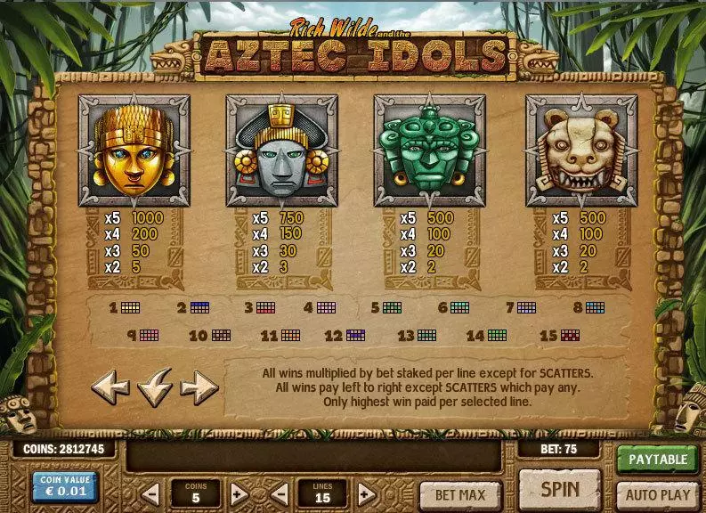 Aztec Idols Play'n GO Slot Game released in   - On Reel Game