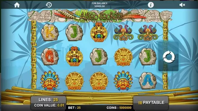 Aztec Secrets 1x2 Gaming Slot Game released in   - Free Spins