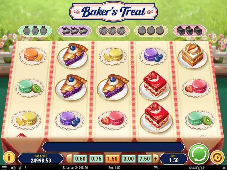 Baker's Treat Play'n GO Slot Game released in April 2018 - Free Spins