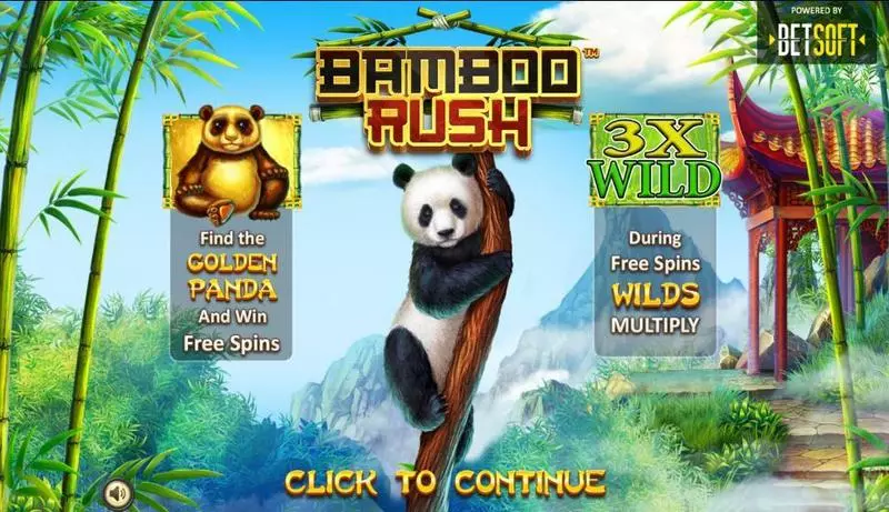 Bamboo Rush  BetSoft Slot Game released in September 2019 - Free Spins