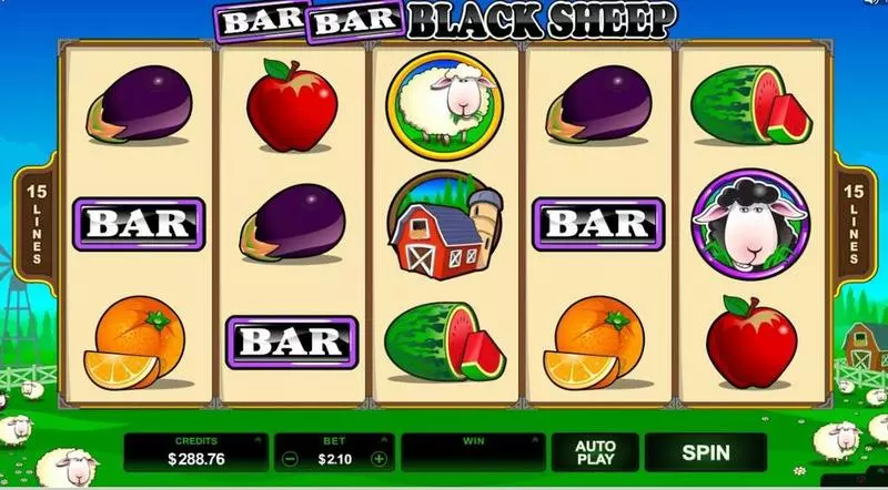 Bar Bar Black Sheep  Microgaming Slot Game released in April 2016 - Free Spins