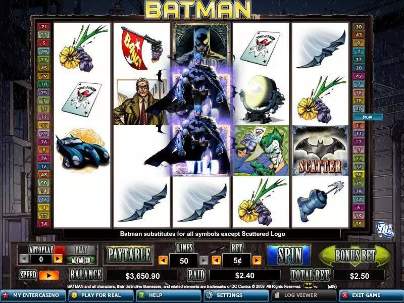 Batman Amaya Slot Game released in   - Second Screen Game
