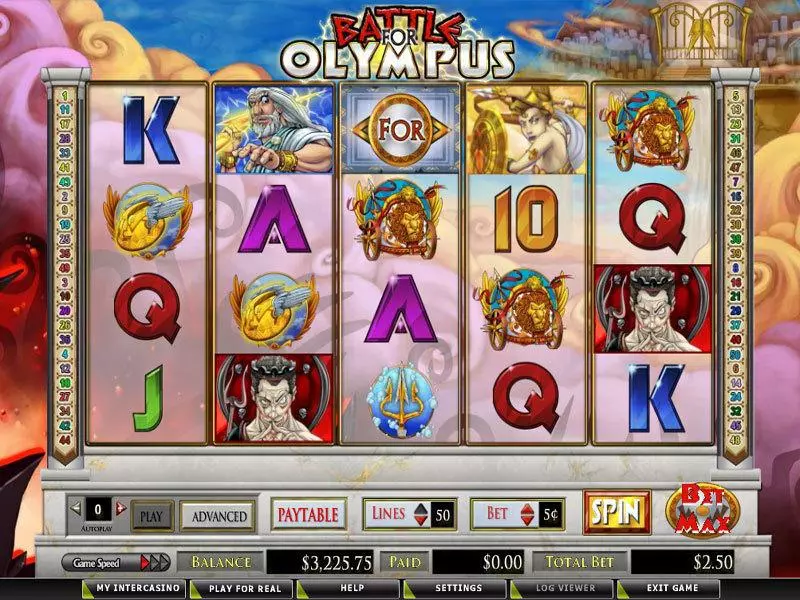 Battle for Olympus CryptoLogic Slot Game released in   - Second Screen Game