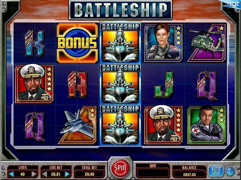 Battleship: Search & Destroy IGT Slot Game released in   - Second Screen Game