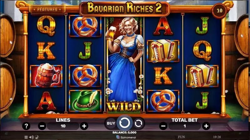 Bavarian Riches 2 Spinomenal Slot Game released in September 2024 - Buy Feature